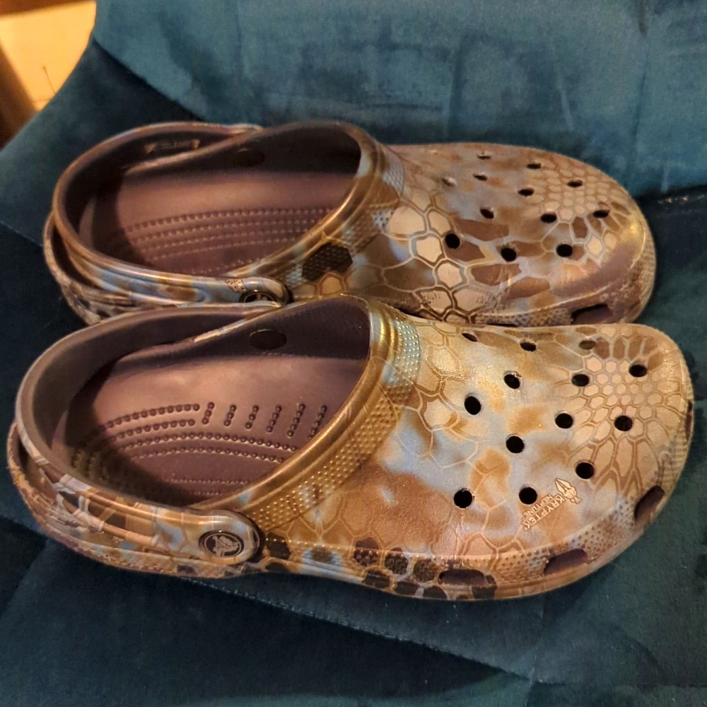 Crocs aqua camo